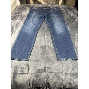 Mavi Men's Zack Low Rise‎ Easy Straight Leg Blue Denim Jeans - Size 38X32